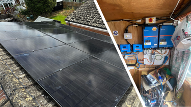 6.88kw | Jinko 440W Jinko Solar panels | Victron MultiPlus | HP22 6LR